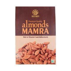 NATFARM Mamra Almonds 250g, Naturally Crunchy & Nutrient-Rich Dry Fruits, Packed with Vitamin E & Antioxidants for a Healthy Snack